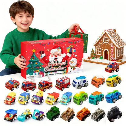 1Pcs Christmas Countdown Calendar Blind Box with 24-Day Surprise Toys