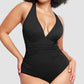 🔥Last Day Sale 49% OFF🔥Smart Sculpt Plunge Swimsuit Flatter Your Figure