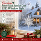 ⏳LAST DAY SALE ONLY ￡7.99!!🎄❄️ DIY Christmas Snowflake Suction Cup LED Lights ✨ | Battery Operated, Warm & Multi-Colour, Window Suction Lights, Christmas Home & Party Decor
