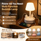 ⏳LAST DAY SALE ONLY ￡15.99!!🎁💡 Bedside Lamp with AC Outlets and USB Ports