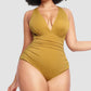 🔥Last Day Sale 49% OFF🔥Smart Sculpt Plunge Swimsuit Flatter Your Figure