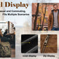 Men's Windproof Outdoor Jacket with Detachable Hood