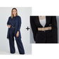 🌸Spring Limited Sale 50% Off!!🌸Elegant Longline Cardigan & Top & Pants 3-Pieces Set🔥