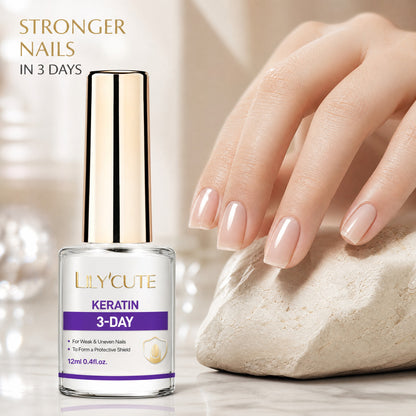 💅⏳LAST DAY SALE ONLY ￡6.99!!✨💜 Lilac Glossy Mirror Nail Strengthener – Fast Air-Dry, Chip-Resistant & Long-Lasting Aurora Finish-B