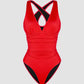 🔥Last Day Sale 49% OFF🔥Smart Sculpt Plunge Swimsuit Flatter Your Figure
