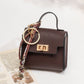⏳LAST DAY SALE ONLY ￡7.99!!👜 Mini Keychain Coin Purse — Cute Bag Charm with Twist-Lock Pouch