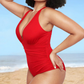 🔥Last Day Sale 49% OFF🔥Smart Sculpt Plunge Swimsuit Flatter Your Figure