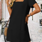 🔥Limited time sale 49% OFF🔥Women's Casual Square Neck Pocket Short Sleeve Dress with Pockets(BUY MORE SAVE MORE)