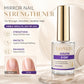 💅⏳LAST DAY SALE ONLY ￡6.99!!✨💜 Lilac Glossy Mirror Nail Strengthener – Fast Air-Dry, Chip-Resistant & Long-Lasting Aurora Finish-B