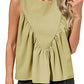 Womens Peplum Babydoll Tank Tops