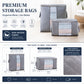 🏆Last Day Sale ONLY ￡6.99!!🔥StorRight™ 90L Heavy-Duty Storage Bag🏆Mothproof & Airtight with Clear Window🛏️ Thick, Airtight & Moving-Ready! 🇬🇧🧳