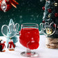 🎅Christmas Sale 50% OFF!!🎁Glass Reindeer Mug🦌✨