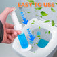 84 Flowers Toilet Cleaner Gel - (6 in 1)Air Freshener