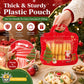 🎅LAST DAY SALE 50% OFF!!🎁Easy Fill, Easy Seal🎄 Festive Self-Seal Treat Bags – Santa & Snowman Print | Resealable, Food-Safe & Perfect for Cookies, Chocolates & Little Gifts⛄