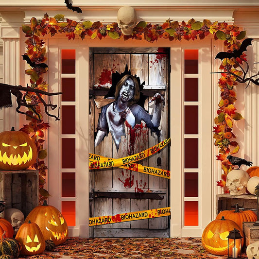 👻2025 Halloween Front Door Decoration