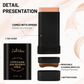 🔥Last Day Promotion 49% OFF✨Zaidoc Foundation Concealer Stick Double-Ended Brush