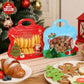 💖LAST DAY SALE 50% OFF!!🎁Easy Fill, Easy Seal🎄 Festive Self-Seal Treat Bags – Santa & Snowman Print | Resealable, Food-Safe & Perfect for Cookies, Chocolates & Little Gifts 🎅⛄
