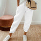🔥Limited time sale: ONLY ￡13.99!!🌿 Casual Cotton and Linen Pants for Women – Breathable, High-Waisted & Ankle-Length Elegance ✨☀️