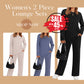 🔥LAST DAY 50% OFF✨Women's Crew Neck Top & Drawstring Pants Set