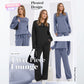 🔥LAST DAY 50% OFF✨Women's Crew Neck Top & Drawstring Pants Set