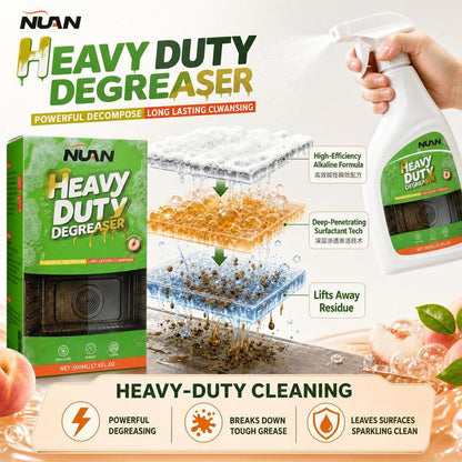 ⏳LAST DAY SALE ONLY ￡6.99!!🔥NUAN Heavy-Duty Kitchen Degreaser Spray 🧼🔥Powerful Multi-Surface Cleaner for Ovens, Hobs, Grills & Extractor Hoods