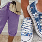 💖Last Day Special Price: ￡11.99!!💕Women's Casual Cotton Linen Capris👖🌸