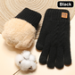 🔥LAST DAY SALE: ONLY ￡6.99!✨Warm Thermal Knit Touchscreen Gloves