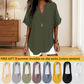⏳LAST DAY SALE: ONLY ￡11.99!!✨👚Women's Plain Short Sleeve Blouse, Casual Solid Color Top for Daily Wear