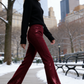 ⏳LAST DAY SALE 50% OFF🔥Starry Sky Fleece Lined Thick Casual Elastic Women's Trousers👖🌟