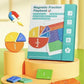 💎 LAST DAY SALE ONLY ￡9.99!💎 Magnetic Fraction Demonstration Book – Reusable Montessori Teaching Tool for Visual, Hands-On Math Learning 🧮📚
