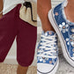 💖Last Day Special Price: ￡11.99!!💕Women's Casual Cotton Linen Capris👖🌸