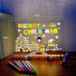 🌲Christmas Sale 50% OFF🎁-✨LED Note Board with 7pcs colored pens🎨
