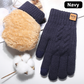 🔥LAST DAY SALE: ONLY ￡6.99!✨Warm Thermal Knit Touchscreen Gloves