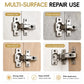 🔥LAST DAY SALE £6.99!!⚡50K+ SOLD!💪Self Drilling Drywall Anchors with Screws Kit🪨 Easy Install Wall Fixing Accessories🛠️🔩