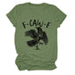 ✨Surprise Price: Only £10.99✨Humorous Crow Graphic T-Shirt – Say It With a Caw!