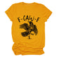 ✨Surprise Price: Only £10.99✨Humorous Crow Graphic T-Shirt – Say It With a Caw!