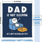 🎉 Father’s Day Special: 50% OFF🎁“Dad’s Not Sleeping… Just Resting His Eyes” Blanket 🛋️💤  Ultra-Soft, UK-Made Flannel – The Perfect Gift from Kids ❤️