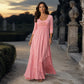 ⏳LAST DAY SALE 50% OFF!!👗 Tiered Midi Dress with Heart Accent – Flattering A-Line & Breezy Fabric for Travel or Gatherings