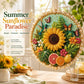 🎄LAST DAY SALE ONLY ￡9.99!!☃️✨ Four Seasons & Holiday Pearl Art Hanging Wreath Kit💎Luxury Flocked Canvas with Scratch-Resistant Non-Fading Pearl Beads DIY Handmade Seasonal Decor 🌸🌻🍂🎄