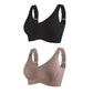 🏆 Last Day Special Price £9.99 !  💕 Buy More Save More 💕 Subtle Striped Seamless Bra with W-Support – Comfort & Style!