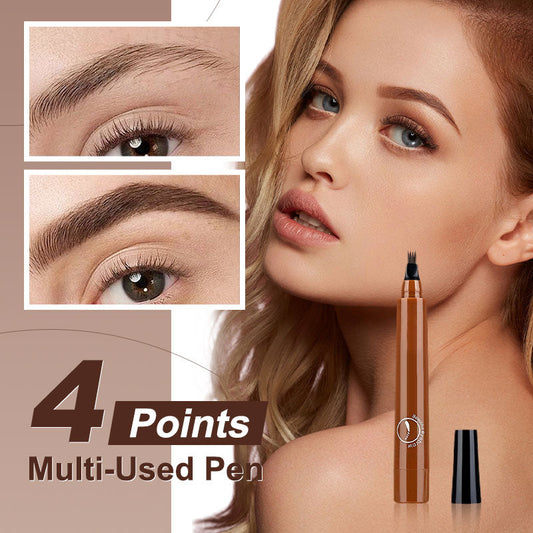 🎁Buy 1 Get 1 Free🔥Waterproof Four-tip Beard and Eyebrow Pen✨FAST FREE SHIPPING✈