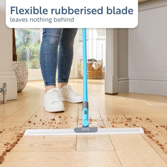 🎅LAST DAY SALE: Only £9.99! 🔥🔥Minky Flexi Edge Sweeper: Multi-Surface Cleaning for Floors, Carpets & Windows