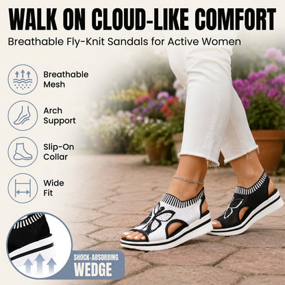 ⏳LAST DAY SALE ONLY ￡13.99!!⏰Women's Casual Peep-Toe Platform Beach Sandals – Lightweight, Cushioned & Perfect for Sunny Days & Holidays 🌴✨