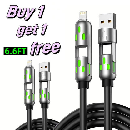 🎁Last Day BUY 1 GET 1 FREE & FREE SHIPPING🚀⚡4-in-1 USB Charging Cable fast charging MAX