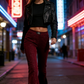 ⏳LAST DAY SALE 50% OFF🔥Starry Sky Fleece Lined Thick Casual Elastic Women's Trousers👖🌟