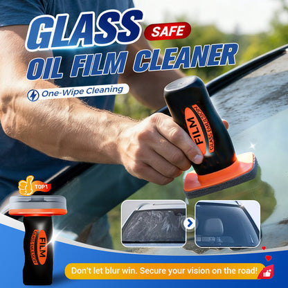 🥳LAST DAY SALE ONLY￡7.99!!💞50K+ SOLD! 🔍🚗Auto Glass Oil Film Remover – Eliminates stubborn grease, wax & road grime. Restores crystal-clear visibility – safer night & rainy driving! 🌧️✨