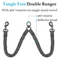 🐾LAST DAY SALE 49% OFF🐶Heavy Duty Dog Leash with Shock Absorbing Bungee for Walking 2 Dogs (25-150 lbs)