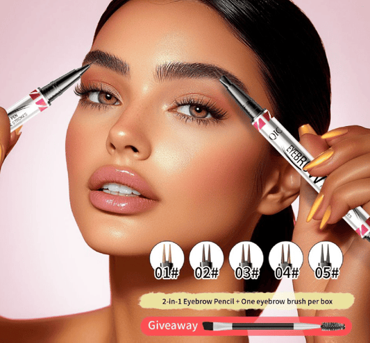 【🎉LAST DAY BUY 1 GET 1 FREE🎉】TODAY ONLY $6.49 EACH ！✨3D Waterproof Microblading Eyebrow Pen