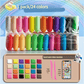 🔥2025 HOT SALE🔥24 Color Air Drying Clay Set🎨Perfect for DIY crafts and novelty toys