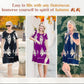 🌸Spring Special Sale 49% OFF!!🌸Geometric Pattern Multi Print Square Neck Dress